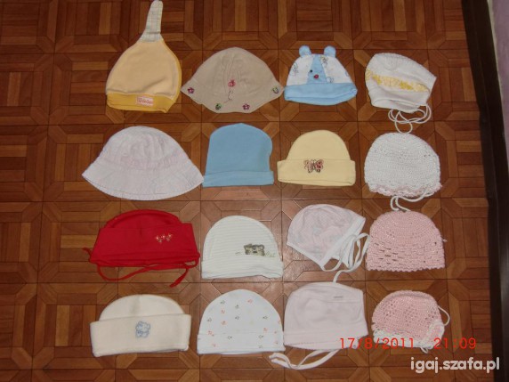 Czapeczki dla dziecka