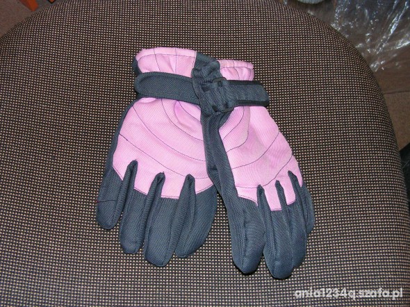 zimowe rękawiczki dla dziewczynki r 6 l