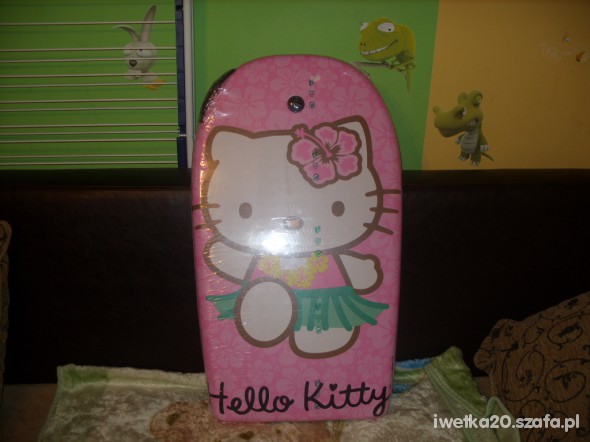 Duża deska do pływania z Hello Kitty