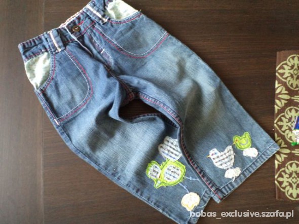 MINI MOME 86 92 Spodnie JEANS KURKA