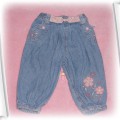 WYPRZEDAZ Śliczne spodnie jeans r 74 i GRATIS