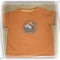 Pomarańczowa bluza dla chłopczyka polarowa