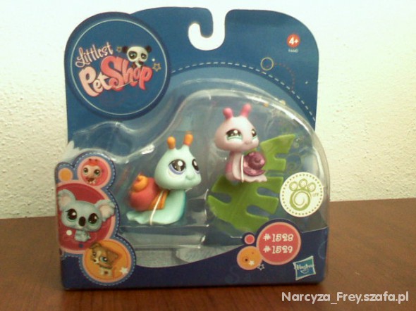 Littlest Pet Shop Ślimaki 1528 1529