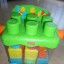 KOLOROWE klocki FISHER PRICE tanio UCZA I BAWIĄ