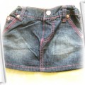 jeansowa mini
