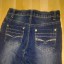 spodnie jeans niebieskie