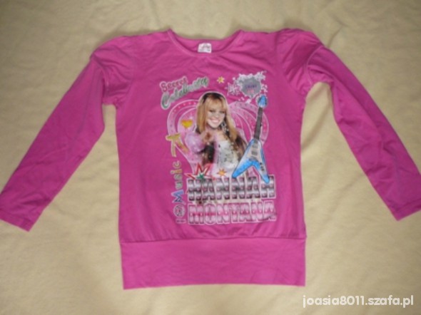 Śliczna bluzeczka z Hannah Montana 164r