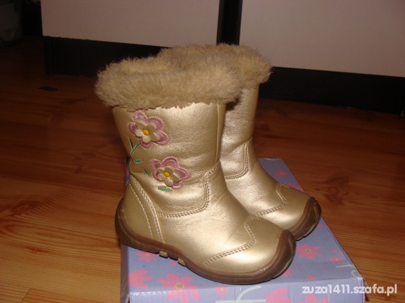 Kozaczki dka dziewczynki 22 jak NOWE