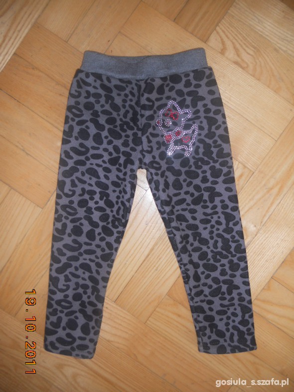 Ocieplane legginsy 92 NOWE