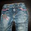 GAP Baby boskie jeansy hafty r18 24mc