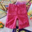 Różowe spodnie ze sznureczkiem