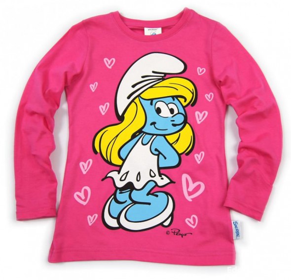 NOWA BLUZKA SMERFETKA