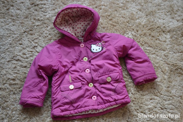 Kurteczka 86 92 hello kitty COOL BABY jesień zima