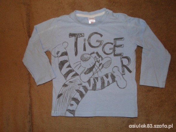Bluzka dla chłopca z tygryskiem