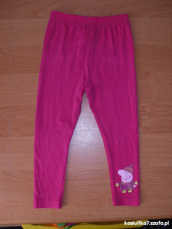 legginsy peppa z dwupaku 92