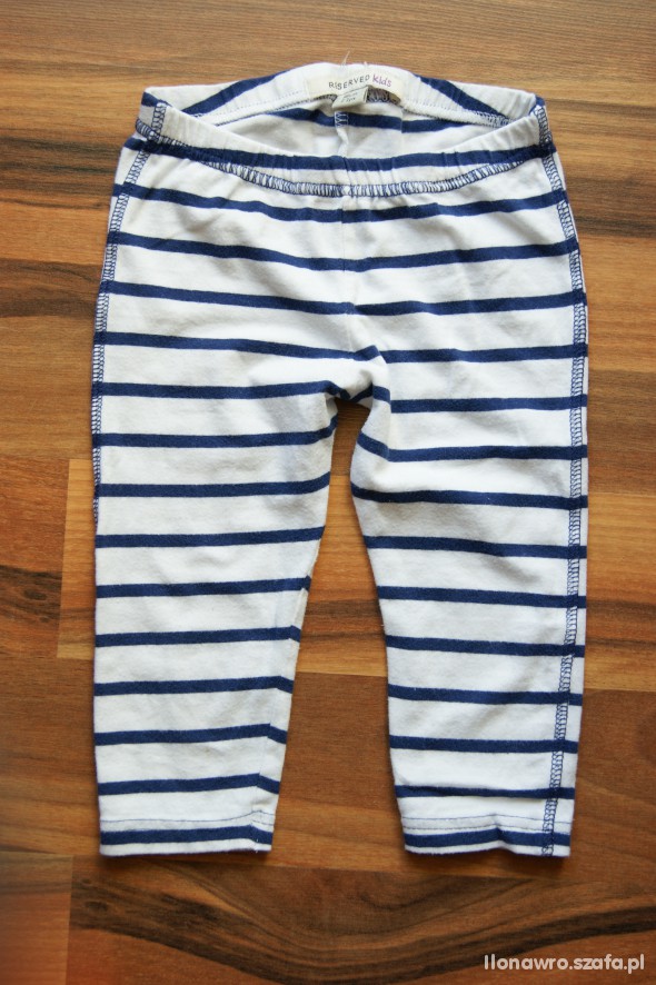 Reserved kids 98 legginsy paski