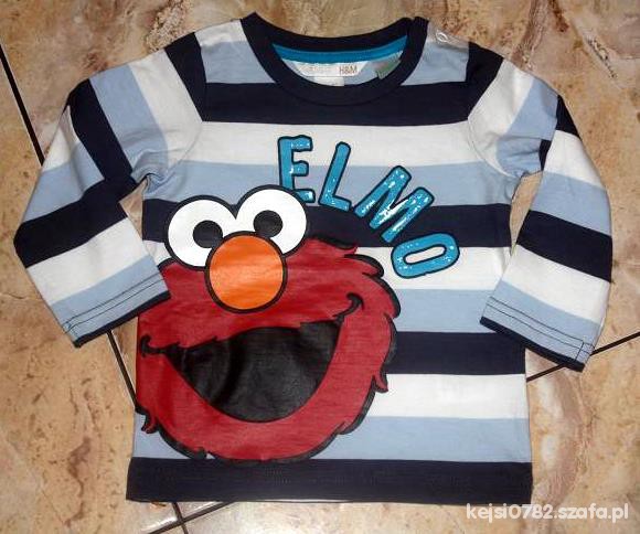 H&M z Elmo nowa 74 bluzeczka