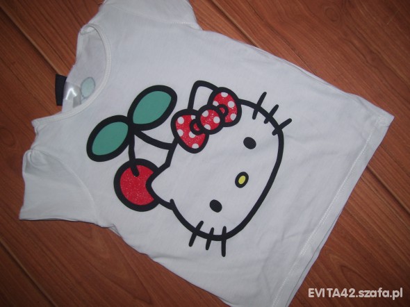 Bluzeczka Hello Kitty rozm 86 do 92 firmy H&M