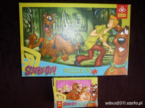 puzzle 60 elementow SCOOBY DOO