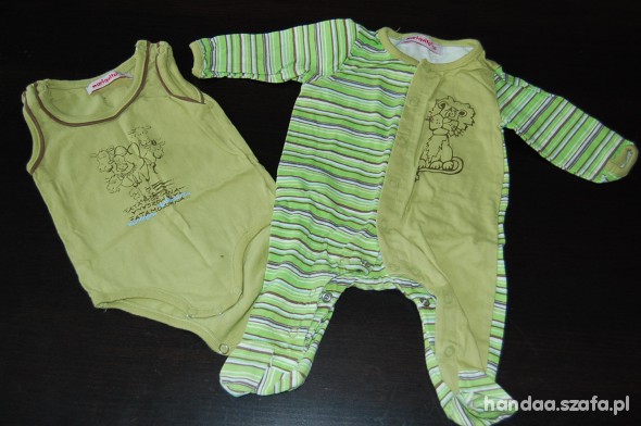 56 62 pajacyk zielony