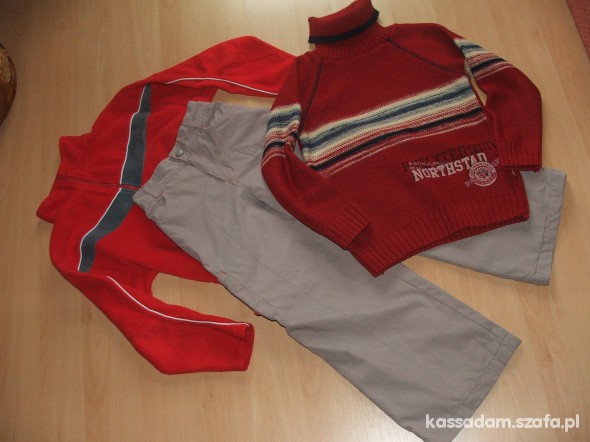 zestaw ubrań dla chłopca rozm 128