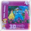 puzzle Disney 3D księżniczki 72 elementy