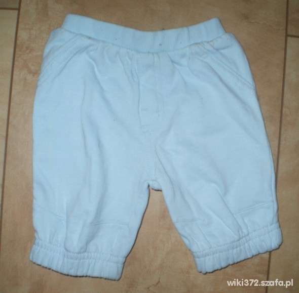 Błękitne spodnie 0 do 3 mcy