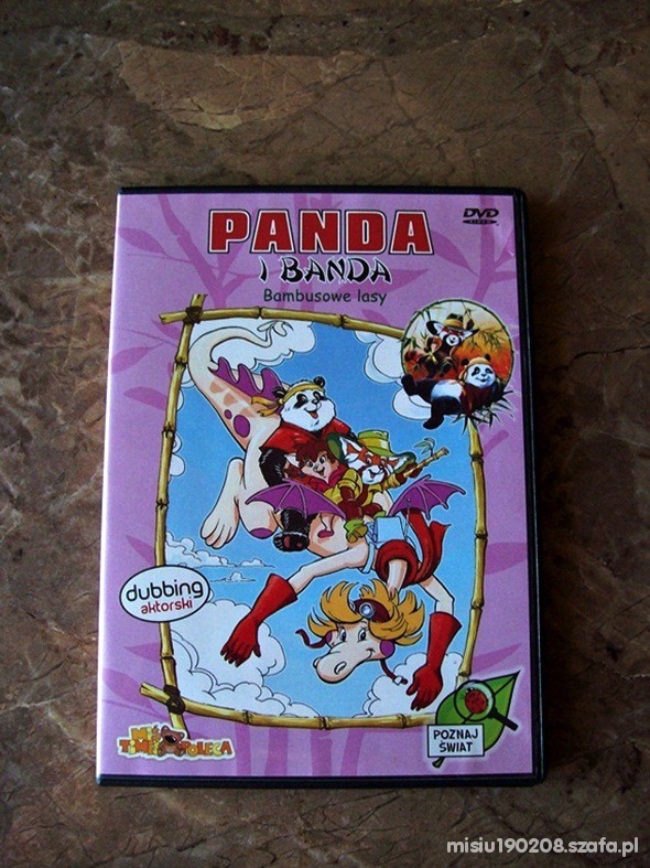 WALECZNA PANDA Film animowany DVD VCD