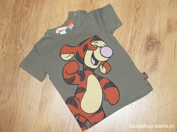 T shirt 80 HM DISNEY z Tygryskiem