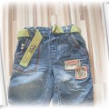 Extra jeansy dla synusia 3 do 6 msc