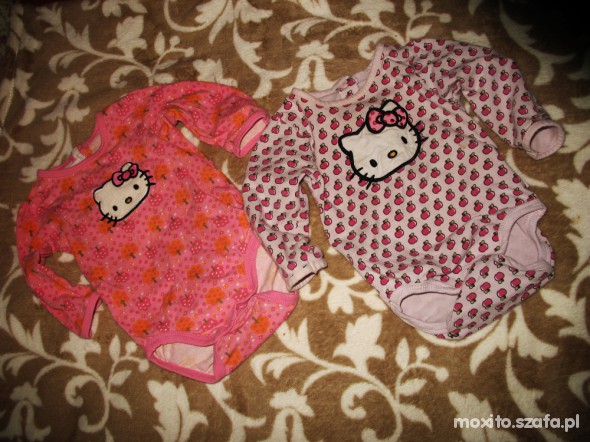 2 sztuki h&m hello kitty 62 i 68