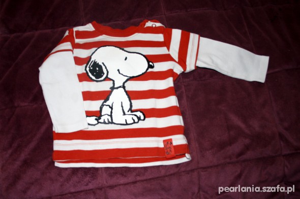 HM bluzka Snoopy 80 86