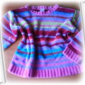 sweterek ADAMS w kolorowe paski