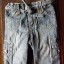H&M Spodnie na podszewce 74 jeans