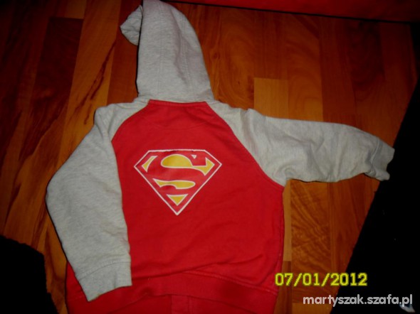 86 92 superman BLUZA HiM dla bohatera