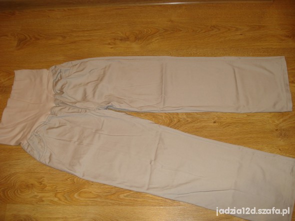 SPODNIE CIĄŻOWE JASNE 38