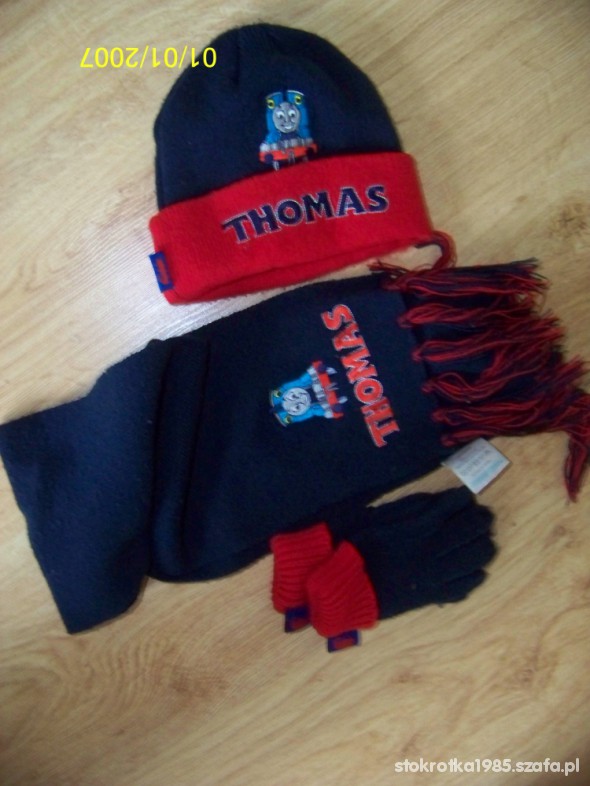 czapka szalik rękawiczki tomek i przyjaciele