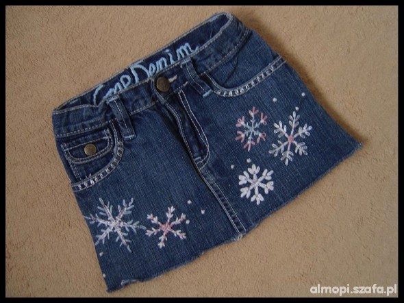 GAP jeansowa spódniczka dla córeczki na 3 latka