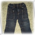 spodnie jeans 92