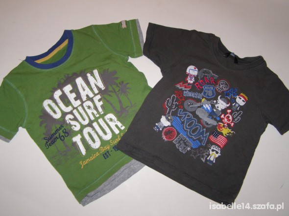 98 GEORGE DWIE LETNIE KOSZULKI