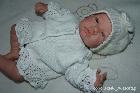 GEORGE Uroczy pierwszy sweterek rozm 0 3 msc