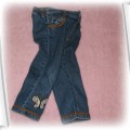 jeansy panterka 80 86cm
