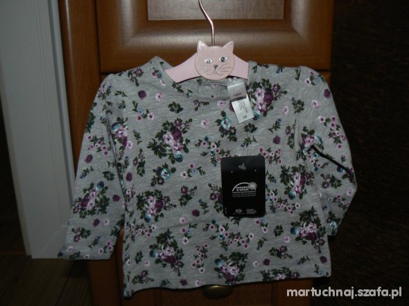 C&A bluzeczka w kwiatuszki roz 68