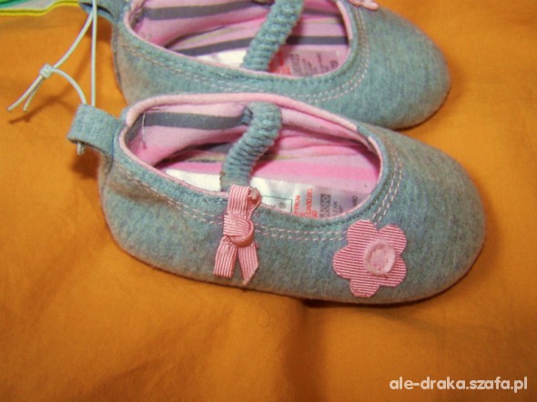 NOWE balerinki 3 do 6m
