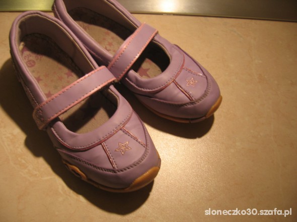 Fioletowe r 33 wkł 21cm