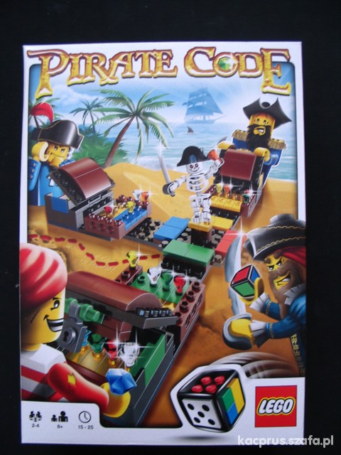 LEGO 3840 Pirate Code Gra