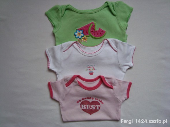 MOTHERCARE 3pack body 62