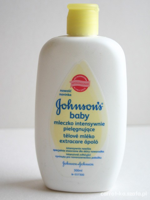 Mleczko intensywnie pielęgnujące Johnsons Baby