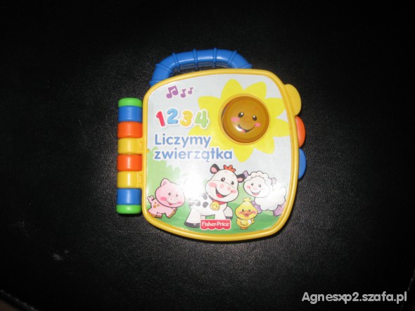 Książeczka Fisher Price j polski