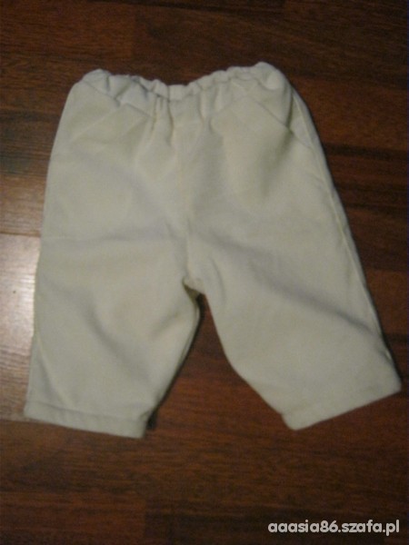 Sztruksowe ocieplane spodnie